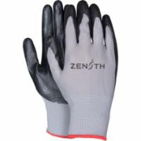 Polyester Shell Lightweight Nitrile Foam Palm Coated Gloves