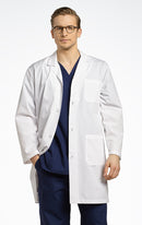 Blouse de laboratoire à trois poches et boutons