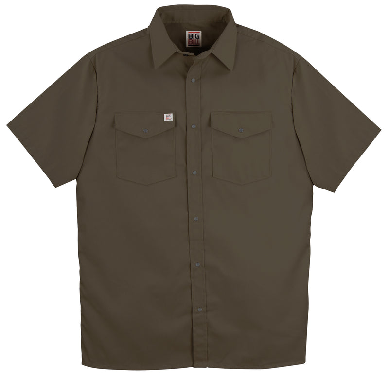 237 Chemise de travail à manches courtes Snap
