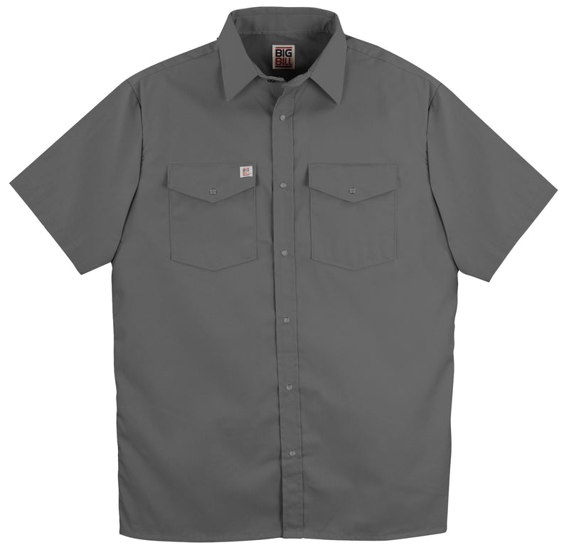 237 Chemise de travail à manches courtes Snap