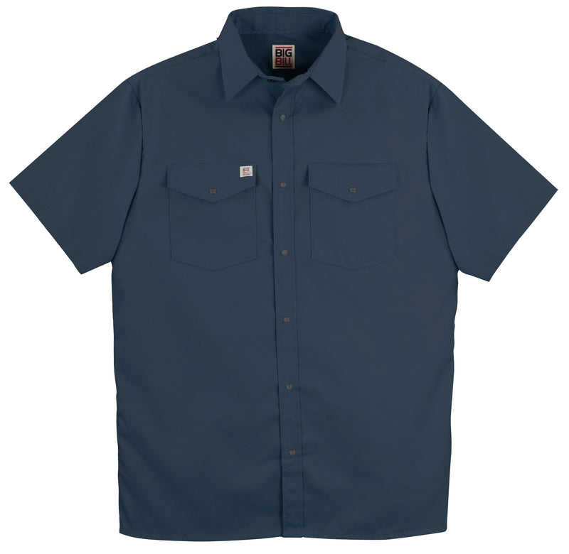 237 Chemise de travail à manches courtes Snap