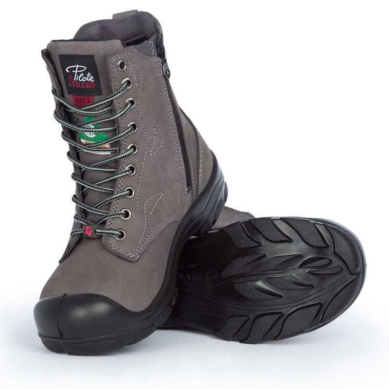 S558 Bottes de travail avec fermeture éclair CSA