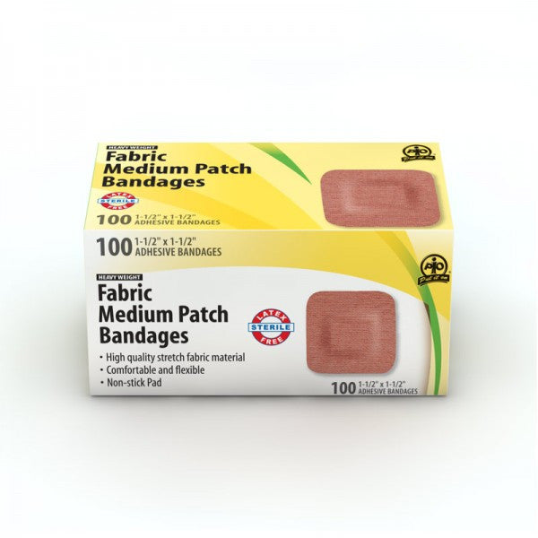 Pansement patch en tissu, 100/boîte