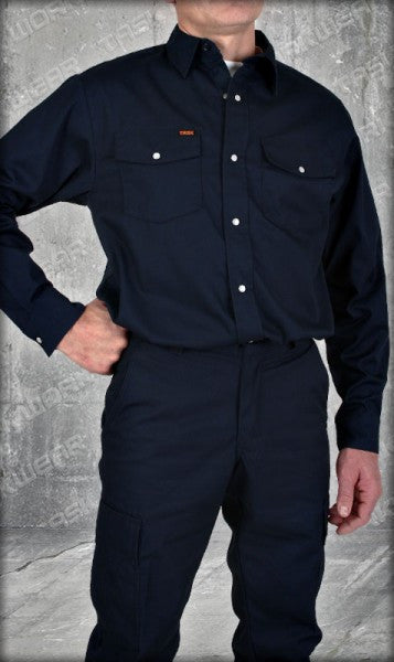 Chemise de travail à manches longues