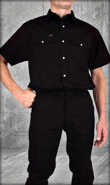 Chemise de travail à manches courtes