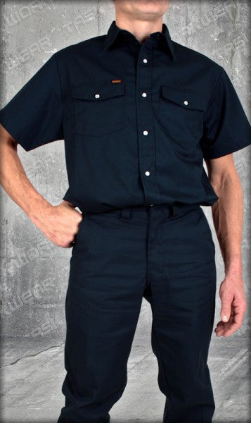 Chemise de travail à manches courtes