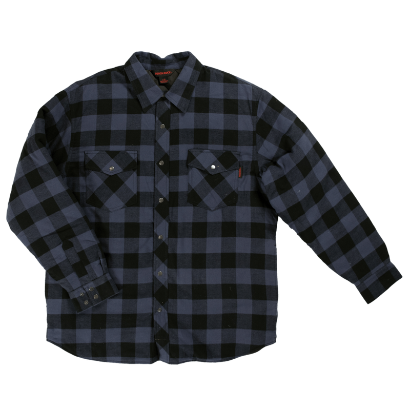 WS05 Chemise de flanelle doublée d'un édredon