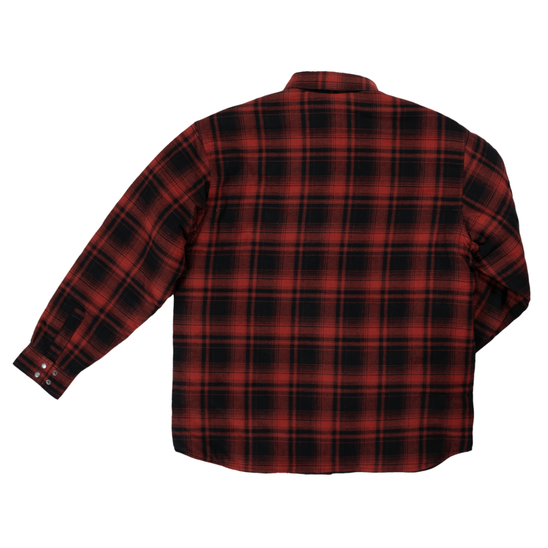 WS05 Chemise de flanelle doublée d'un édredon