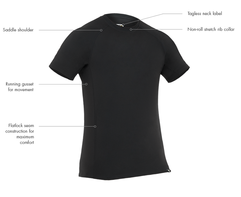 T-SHIRT À MANCHES COURTES POUR LES HOMMES