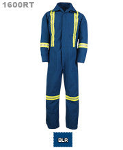 Unlined 6oz Nomex Reflective Coverall