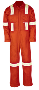 414VBF Reflective 100% Cotton Coverall