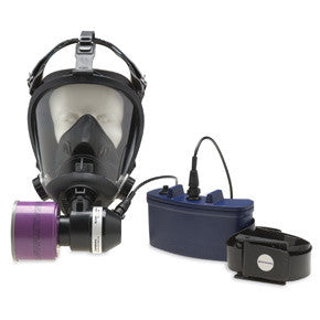 Support de masque pour appareil respiratoire à adduction d'air filtré (PAPR) (NIOSH)