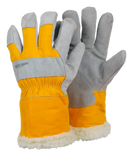 Split-leather Waterproof lined gloves