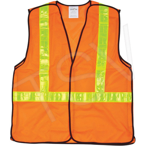 CSA-Compliant 5-Point Tear-Away Traffic Safety Vest