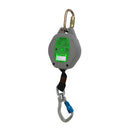 20' Self retracting web lanyard with carabiner