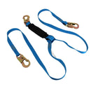 6' Shock Y-Lanyard with 2 - 3/4" hooks