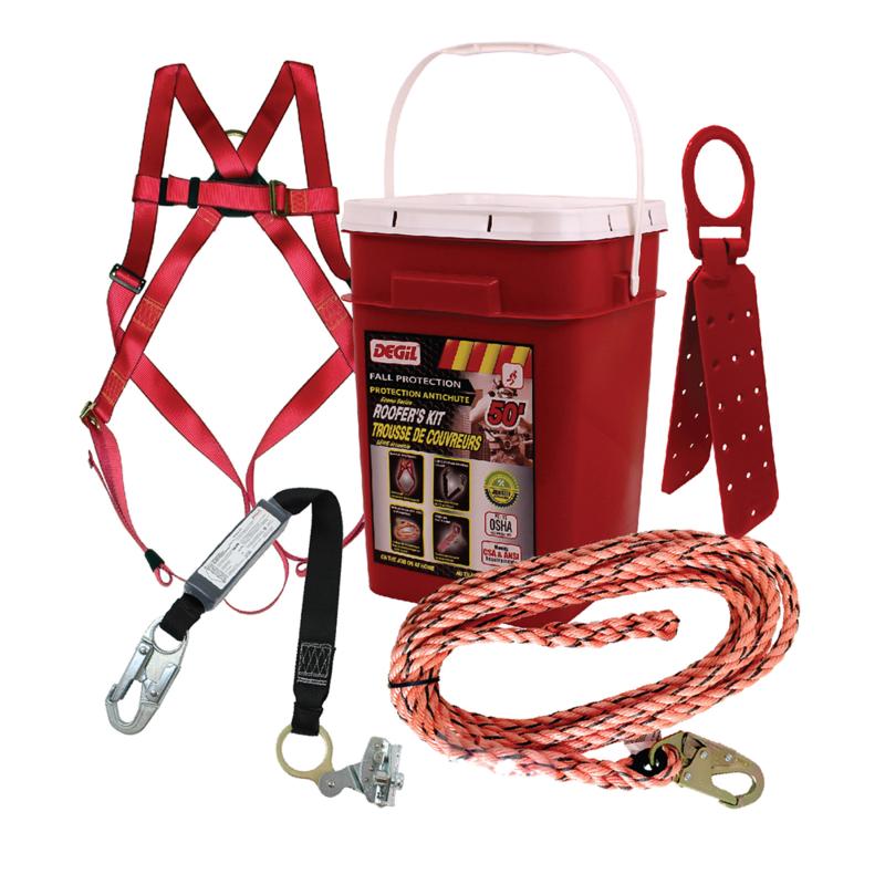 50' Pro Series Roofer's Kit with Bracket