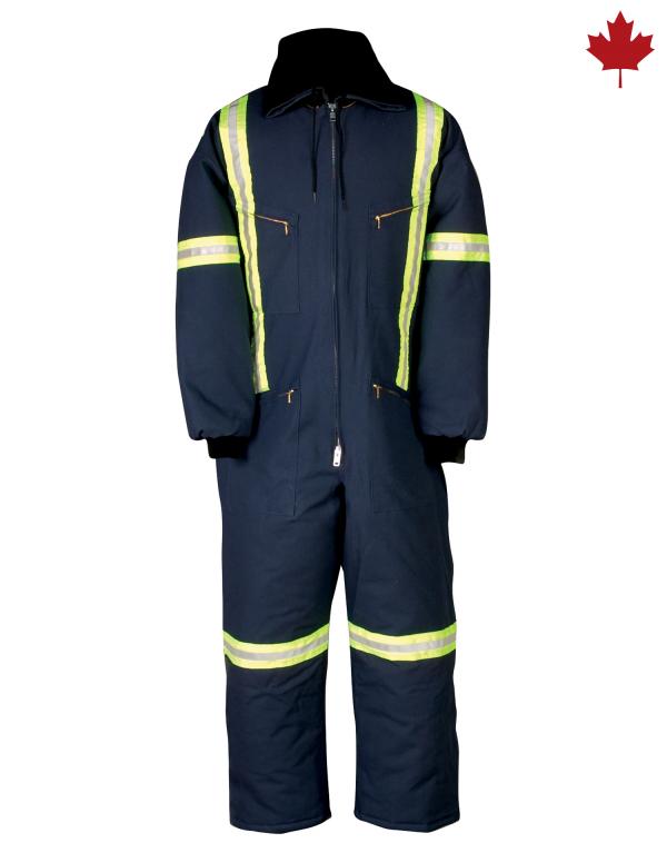 804RT Insulated Coverall with Reflective Material
