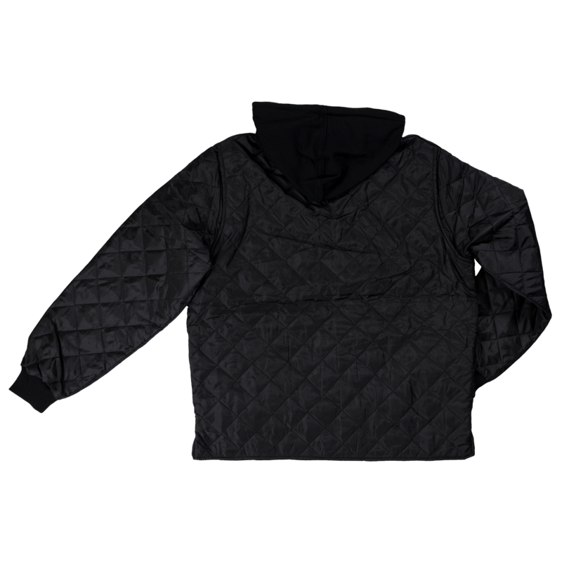 i9J5 Hooded Quilted Freezer Jacket